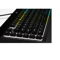 Corsair K55 RGB PRO teclado Juego USB QWERTY Español Negro Corsair K55 RGB PRO teclado Juego USB QWERTY Español Negro