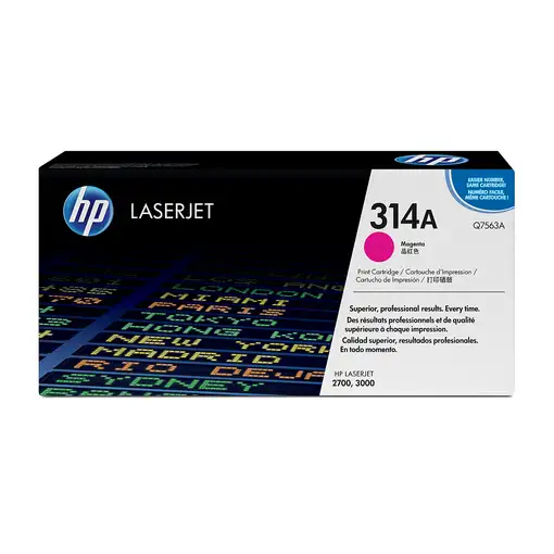 HP 314A Magenta Original LaserJet Toner Cartridge cartucho de tóner 1 pieza(s) HP 314A Magenta Original LaserJet Toner Cartridge cartucho de tóner 1 pieza(s)