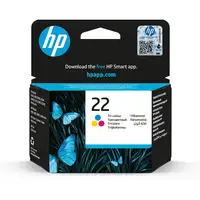 HP Cartucho de tinta original 22 Tri-color