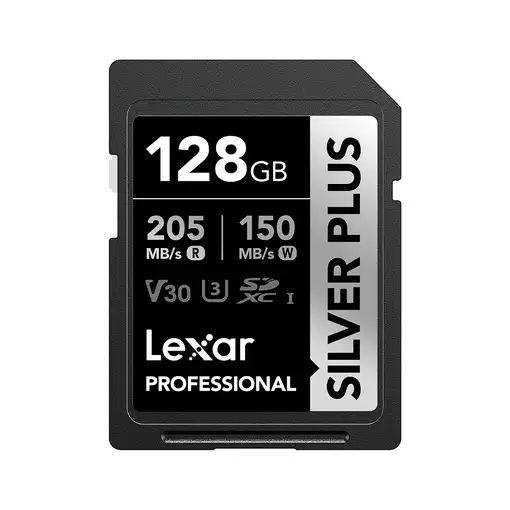 Lexar Professional SILVER PLUS 128 GB SDXC UHS-I Clase 3