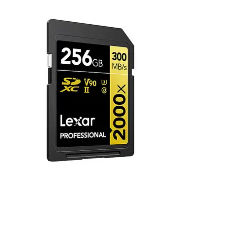 Lexar LSD2000256G-BNNNG memoria flash 256 GB SDXC Clase 10