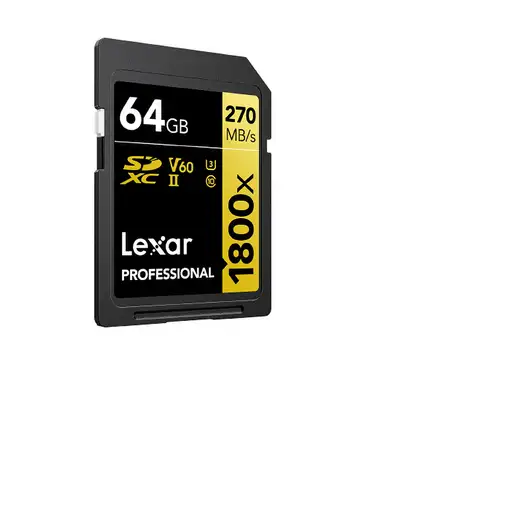 Lexar LSD1800064G-BNNNG memoria flash 64 GB SDXC UHS-II Clase 10