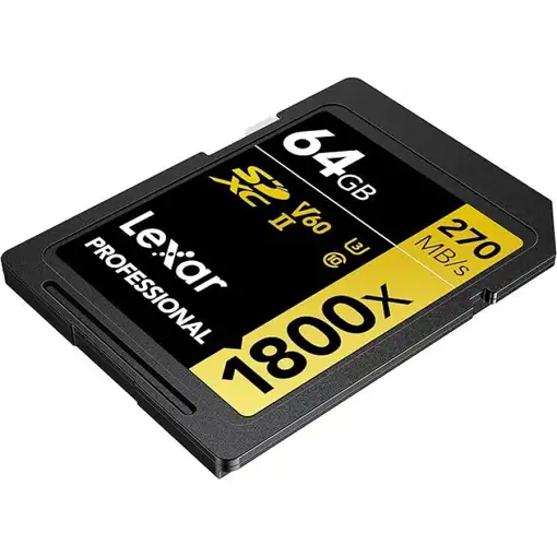 Lexar LSD1800064G-BNNNG memoria flash 64 GB SDXC UHS-II Clase 10