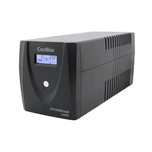 CoolBox Guardian 3 LCD 1200VA sistema de alimentación ininterrumpida (UPS) Línea i