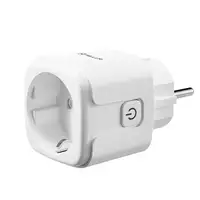 Enchufe de CA Tellur Smart WiFi, lectura de energía, 3680W, 16A, blanco