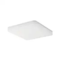 Tellur Smart WiFi LED Plafón LED, 24W, blanco/cálido, atenuador, cuadrado, blanco