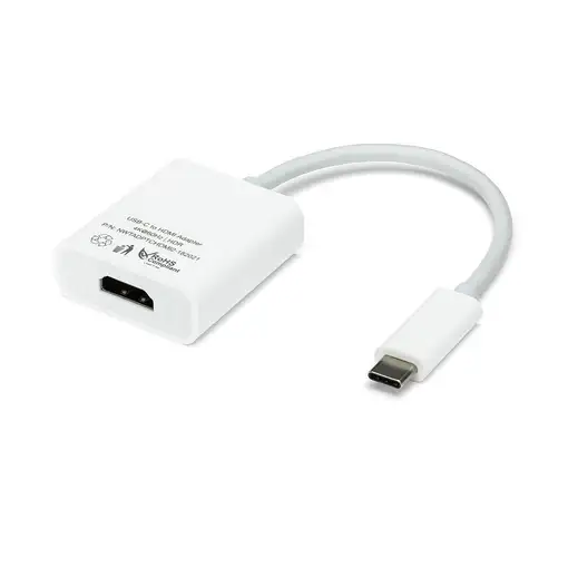 OWC NWTADPTCHDMI2 adaptador de cable de vídeo 0,108 m USB Tipo C HDMI Blanco