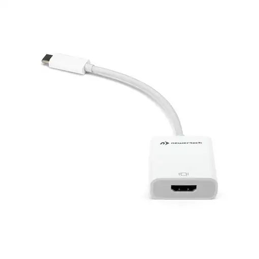 OWC NWTADPTCHDMI2 adaptador de cable de vídeo 0,108 m USB Tipo C HDMI Blanco