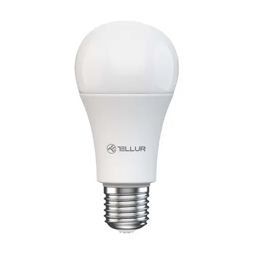 Bombilla Tellur Smart WiFi E27, 9W, blanco/cálido/RGB, atenuador