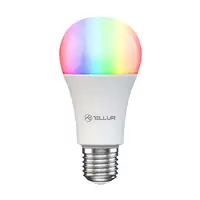 Bombilla Tellur Smart WiFi E27, 9W, blanco/cálido/RGB, atenuador
