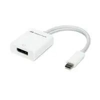 OWC NWTADPTCDP14 adaptador de cable de vídeo 0,108 m USB Tipo C DisplayPort Blanco