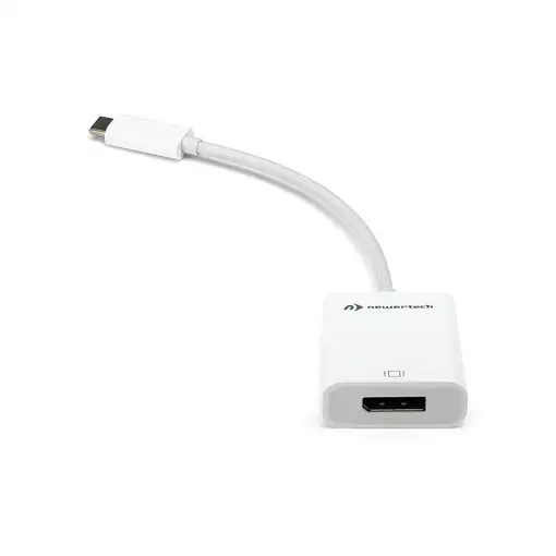 OWC NWTADPTCDP14 adaptador de cable de vídeo 0,108 m USB Tipo C DisplayPort Blanco