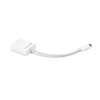 OWC NWTADPTCDP14 adaptador de cable de vídeo 0,108 m USB Tipo C DisplayPort Blanco