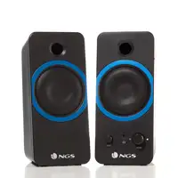 NGS GSX-200 altavoz Negro Alámbrico 20 W