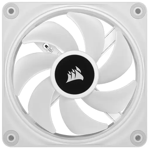 Corsair iCUE LINK QX120 RGB Carcasa del ordenador Ventilador 12 cm Blanco 3 pieza(