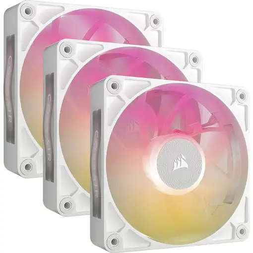 Corsair iCUE LINK RX120 MAX RGB Carcasa del ordenador Ventilador 12 cm Blanco 3 pi