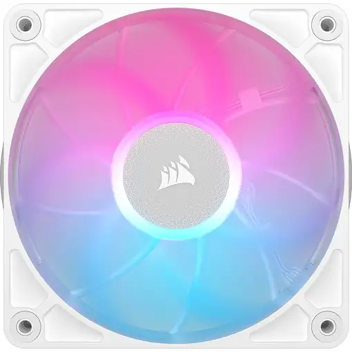 Corsair iCUE LINK RX120 MAX RGB Carcasa del ordenador Ventilador 12 cm Blanco 3 pi