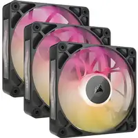 Corsair iCUE LINK RX120 MAX RGB Carcasa del ordenador Ventilador 12 cm Negro 3 pie
