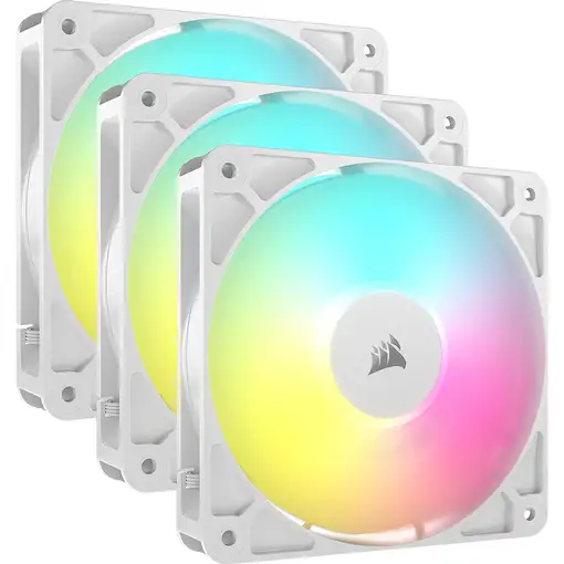 Corsair RS120 ARGB Carcasa del ordenador Ventilador 12 cm Blanco 3 pieza(s) Corsair RS120 ARGB Carcasa del ordenador Ventilador 12 cm Blanco 3 pieza(s)