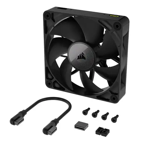 Corsair iCUE LINK RX120 Carcasa del ordenador Ventilador 12 cm Negro 1 pieza(s)