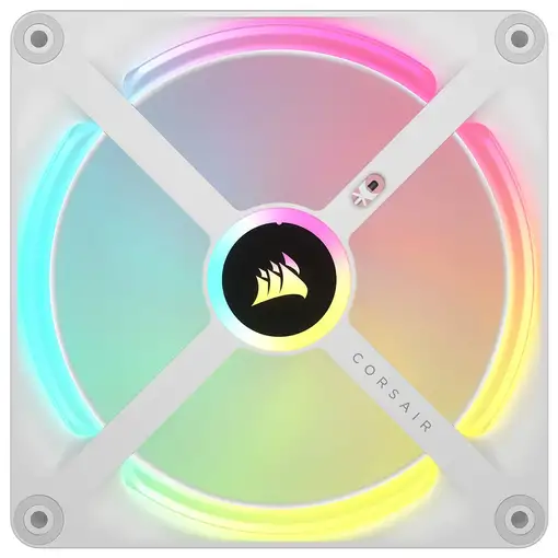 Corsair iCUE LINK QX140 RGB Carcasa del ordenador Ventilador 14 cm Blanco 1 pieza(