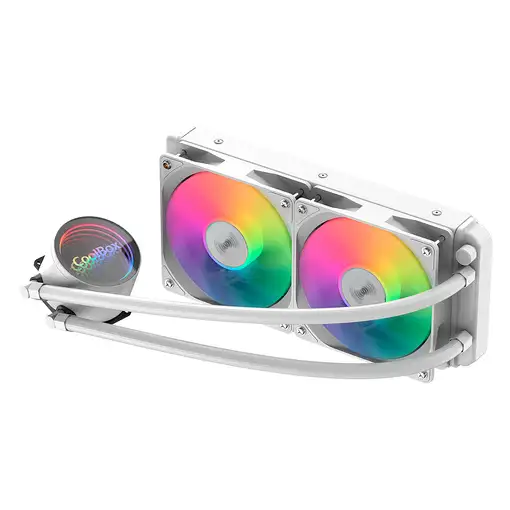 CoolBox GAMING REFRIGERACION LIQUIDA ARGB INFINITE LIQUID240 BLANCO