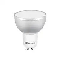 Tellur Smart WiFi LED Bombilla inteligente GU10, 5W, blanco/cálido/RGB, atenuador