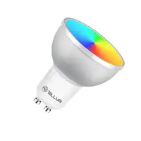 Tellur Smart WiFi LED Bombilla inteligente GU10, 5W, blanco/cálido/RGB, atenuador