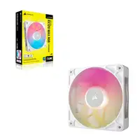 Corsair iCUE LINK RX120 MAX RGB Carcasa del ordenador Ventilador 12 cm Blanco 1 pi