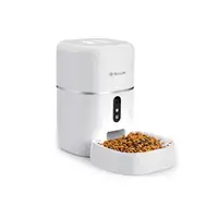 Comedero para mascotas Tellur Smart WiFi, cámara UltraHD, 4L, blanco
