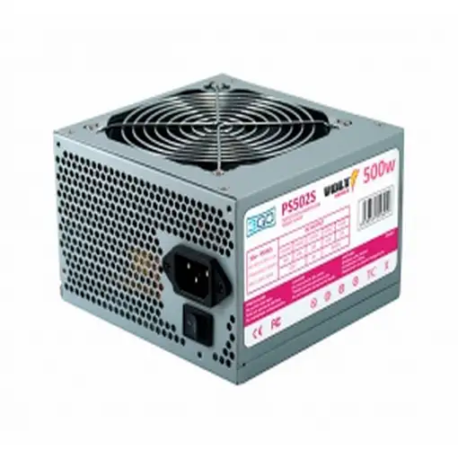 3GO PS502S unidad de fuente de alimentación 500 W 20+4 pin ATX ATX Acero inoxidabl