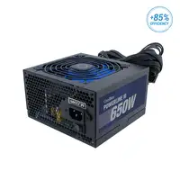CoolBox FUENTE DE ALIMENTACION ATX POWERLINE III 650W 85%EFI (115V-230V)