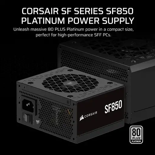 Corsair SF Series CP-9020256-EU unidad de fuente de alimentación 850 W 24-pin ATX