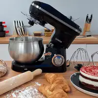 Batidora Amasadora Repostería Profesional Orbital 5L, Pantalla LED Briebe, KM1164