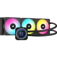 Corsair iCUE H150i ELITE LCD XT Procesador Sistema de refrigeración líquida todo e Corsair iCUE H150i ELITE LCD XT Procesador Sistema de refrigeración líquida todo e