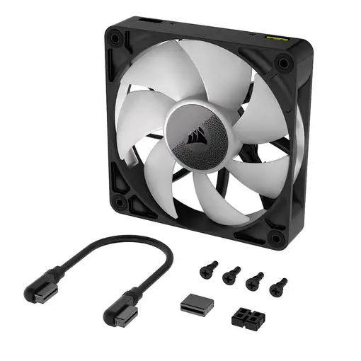 Corsair iCUE LINK RX140 RGB Carcasa del ordenador Ventilador 14 cm Negro 1 pieza(s