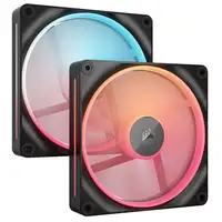 Corsair iCUE LINK LX140-R RGB Carcasa del ordenador Ventilador 14 cm Negro 2 pieza