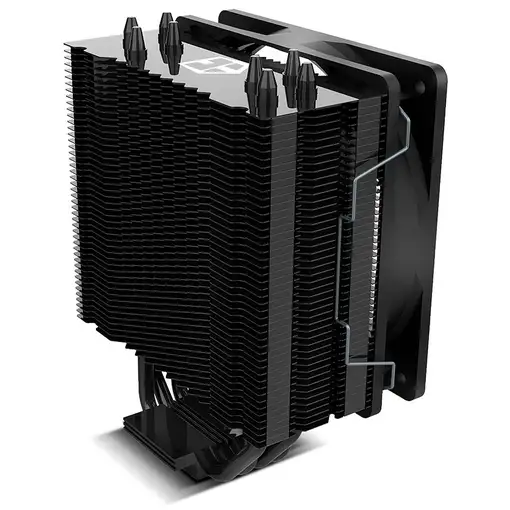 NOX Hummer H-224 ARGB Procesador Enfriador 12 cm Negro 1 pieza(s)