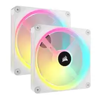 Corsair iCUE LINK QX140 RGB Carcasa del ordenador Ventilador 14 cm Blanco 2 pieza(