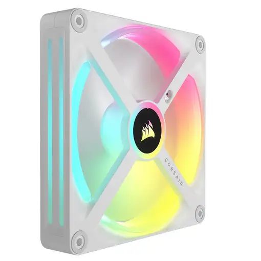 Corsair iCUE LINK QX140 RGB Carcasa del ordenador Ventilador 14 cm Blanco 2 pieza(