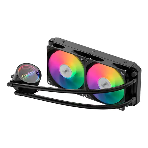CoolBox GAMING REFRIGERACION LIQUIDA ARGB INFINITE LIQUID240 NEGRO