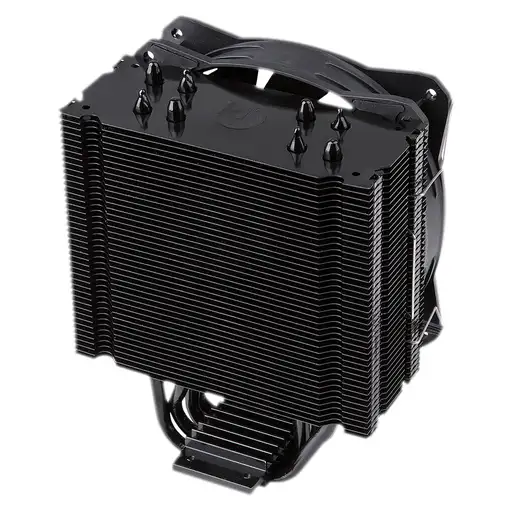 Hiditec C12 PWM Procesador Enfriador 12 cm Negro