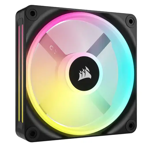 Corsair CUE LINK QX120 RGB Carcasa del ordenador Ventilador 12 cm Negro, Blanco 1