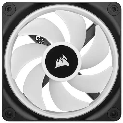 Corsair CUE LINK QX120 RGB Carcasa del ordenador Ventilador 12 cm Negro, Blanco 1