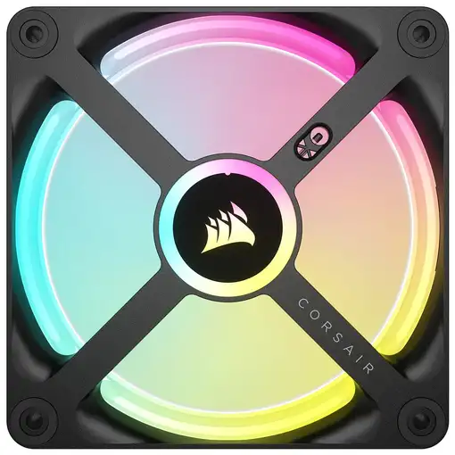 Corsair CUE LINK QX120 RGB Carcasa del ordenador Ventilador 12 cm Negro, Blanco 1