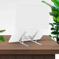 AISENS Soporte de Sobremesa Ajustable para Portatil / Tablet, Plata