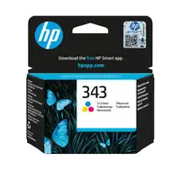 HP Cartucho de tinta original 343 Tri-color