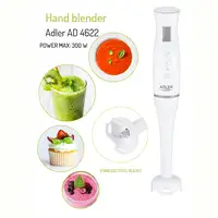 Batidora de Mano Brazo Desmontable, Cuchillas de Corte en Acero Inox AD4622, Adler