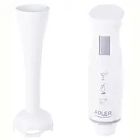 Batidora de Mano Brazo Desmontable, Cuchillas de Corte en Acero Inox AD4622, Adler