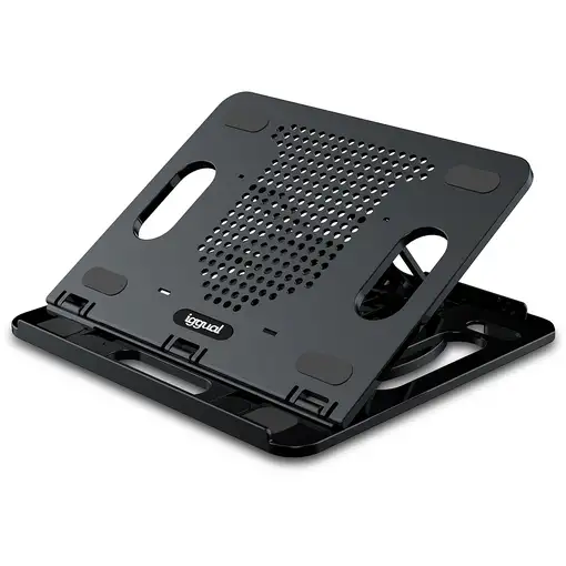 iggual RPSV17 Soporte para ordenador portátil Negro 43,2 cm (17'')
